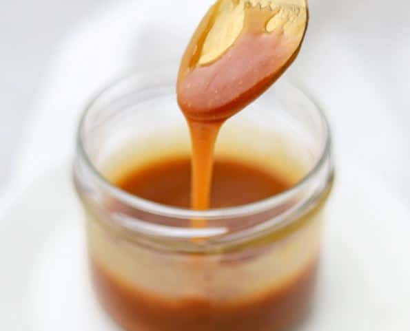 Produits pâteux caramel