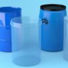 sache plastique fût